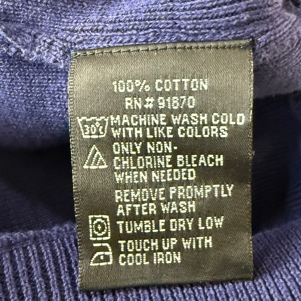 NWT - Pebble Beach Men’s V Neck Cotton Sweater | Size XL | Navy - Picture 10 of 10